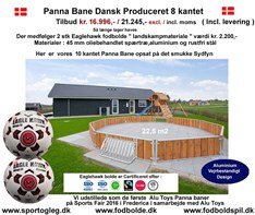 Panna Bane 8 - kantet Tilbud  Dansk Produceret