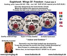 EAGLEHAWK  Wings Of Freedom Futsal  size. 4 Special Price