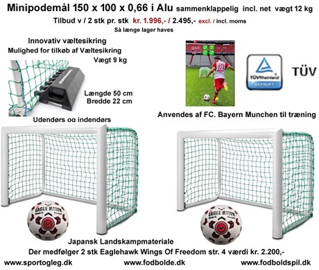 Minipodemål i Alu Tilbud